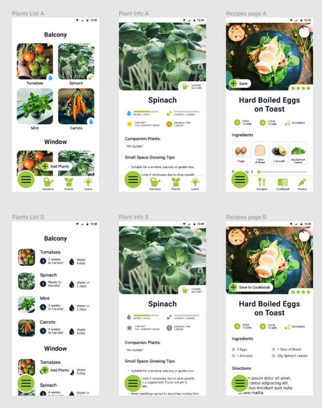 screenshot of figma a/b split testing